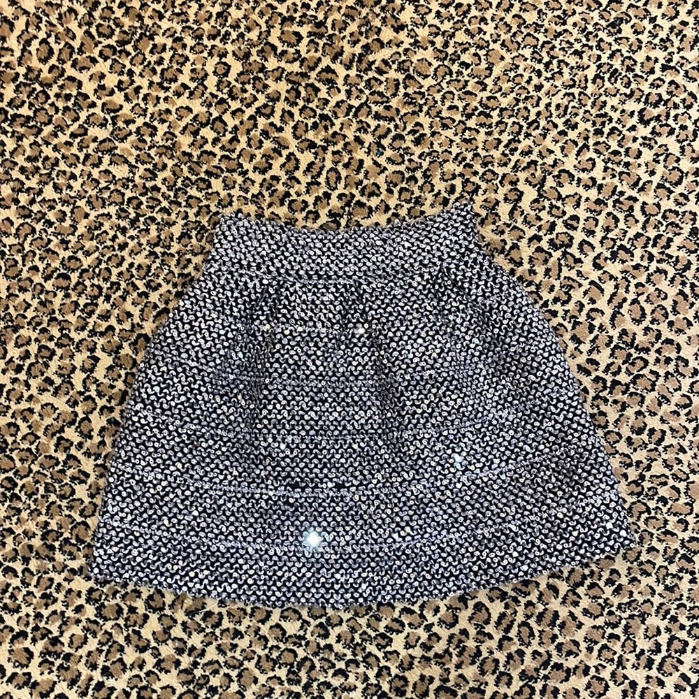 Elisa B Black and silver Skirt